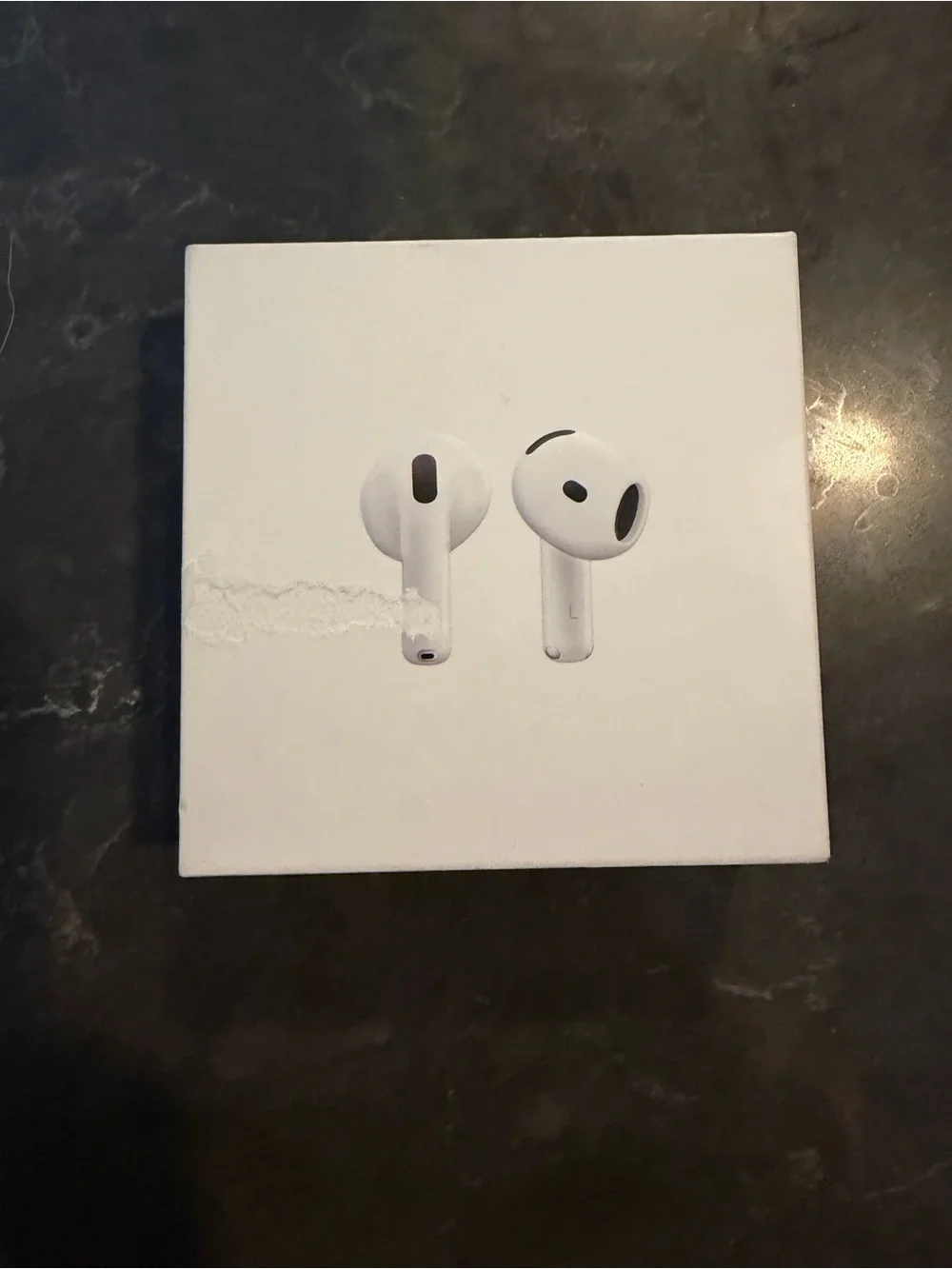 Apple AirPods 4 Packaging — White Box